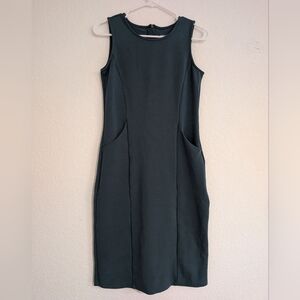 Wool& Tank Dress With Pockets XS Merino Wool